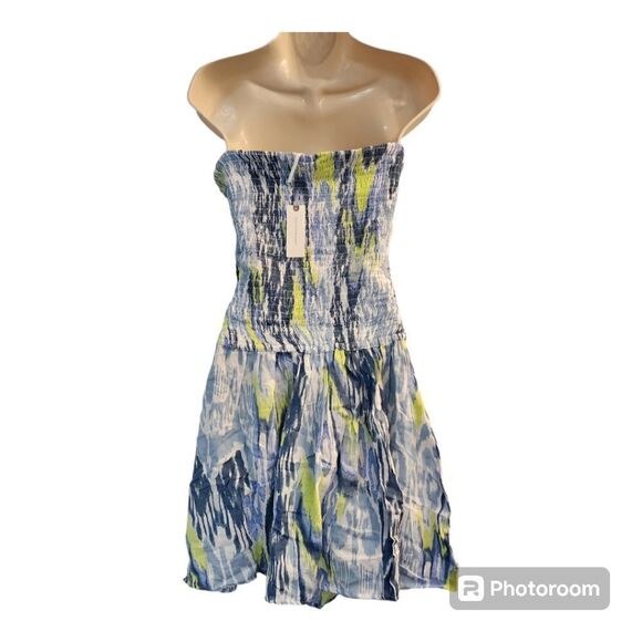 NWT Anthropologie Strapless Cut Out Dress Size Small - Picture 3 of 6